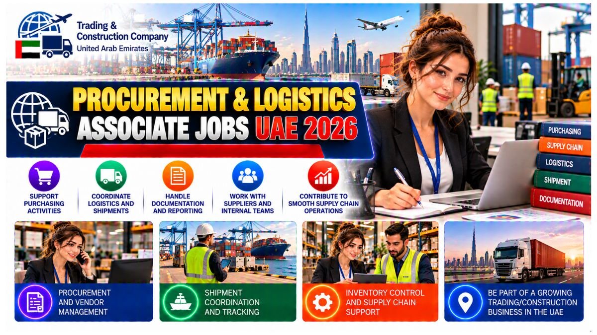 Procurement & Logistics Associate Jobs UAE 2026