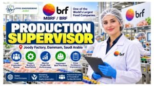 Production Supervisor Jobs BRF Dammam Saudi Arabia 2026