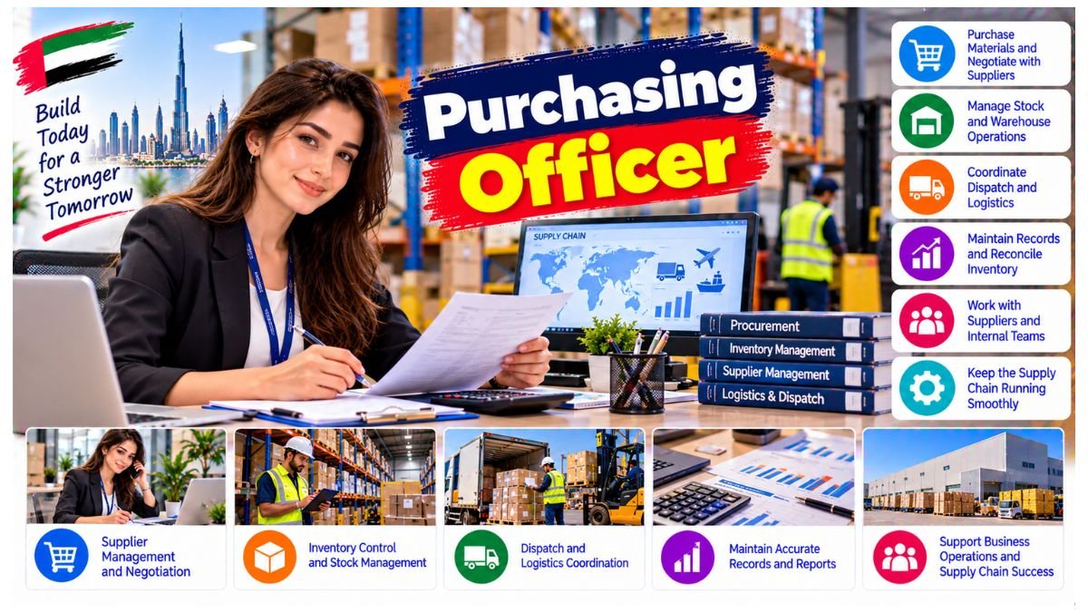 Purchasing Officer / Warehouse Manager Jobs UAE 2026