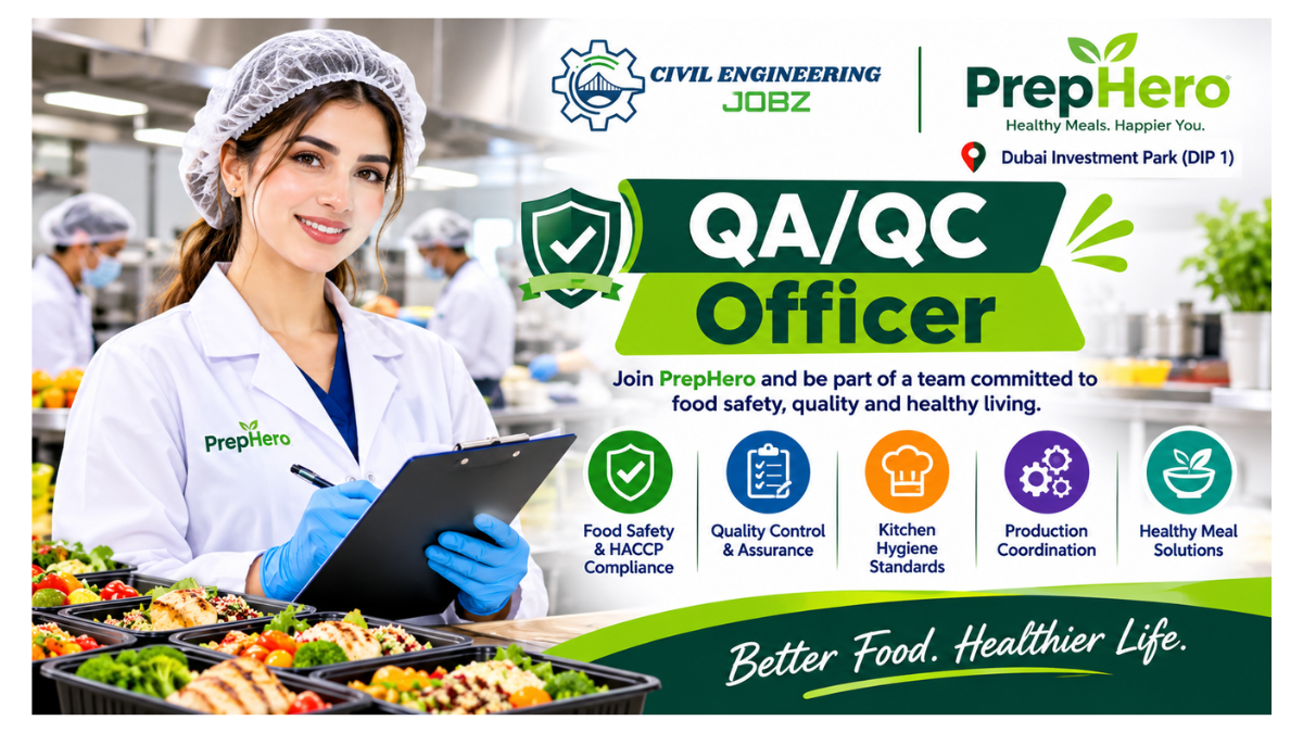 QAQC Officer Jobs Dubai UAE 2026
