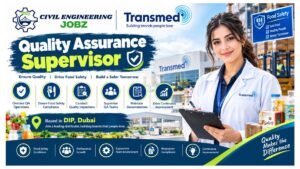 Quality Assurance Supervisor Jobs Dubai 2026