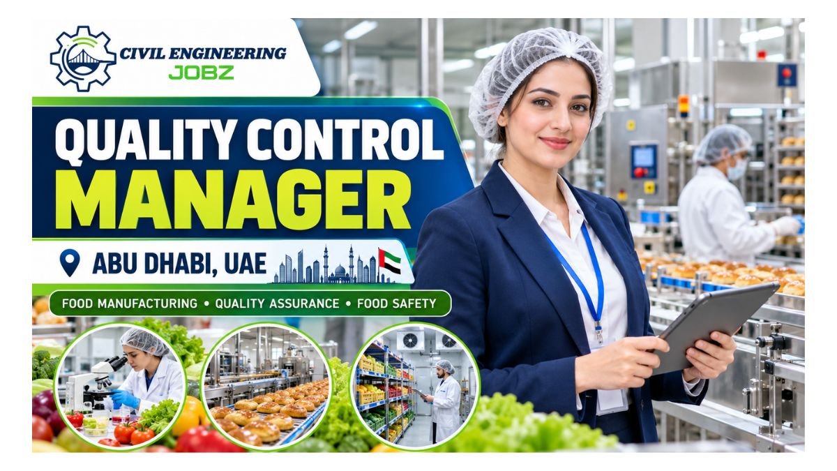 Quality Control Manager Jobs Abu Dhabi 2026