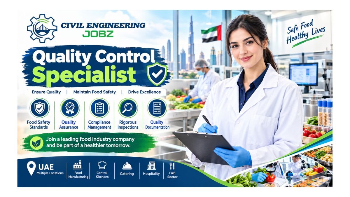 Quality Control Specialist Jobs UAE 2026