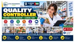 Quality Controller Jobs Ajman UAE 2026 