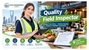 Quality Field Inspector Jobs Riyadh Saudi Arabia 2026