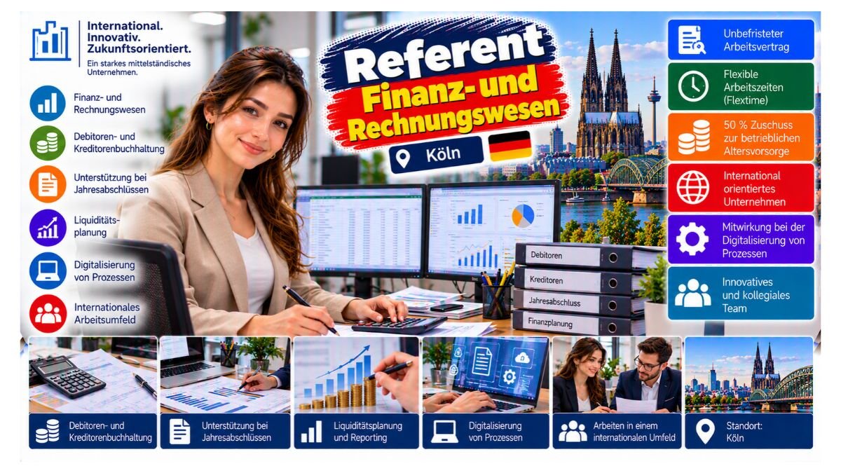 Referent Finanz- und Rechnungswesen Jobs Germany 2026