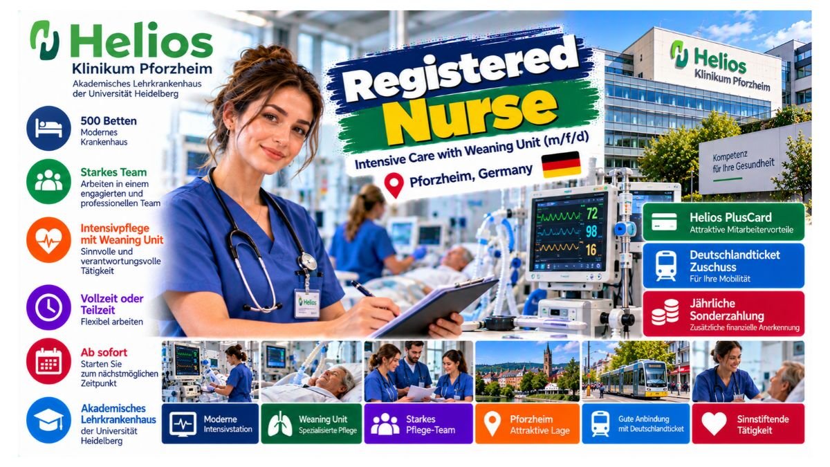 Registered Nurse Jobs Germany 2026