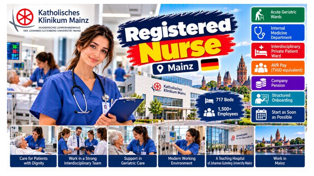 Registered Nurse Jobs Mainz Germany 2026