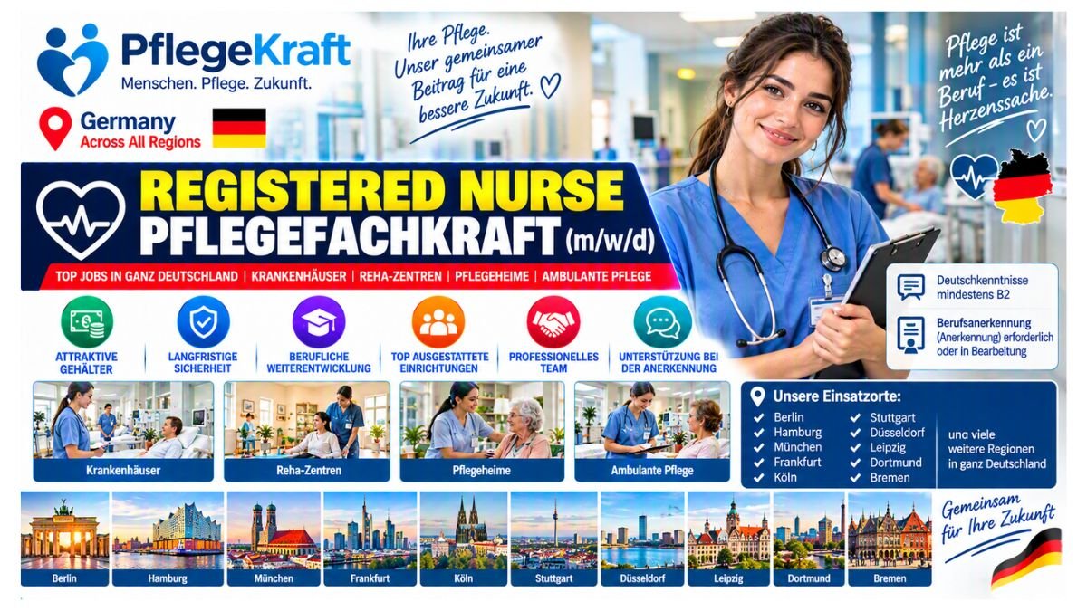 Registered Nurse Pflegefachkraft Jobs Germany 2026