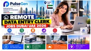 Remote Data Entry Clerk Jobs Dubai UAE 2026