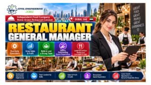 Restaurant General Manager Jobs Dubai UAE 2026