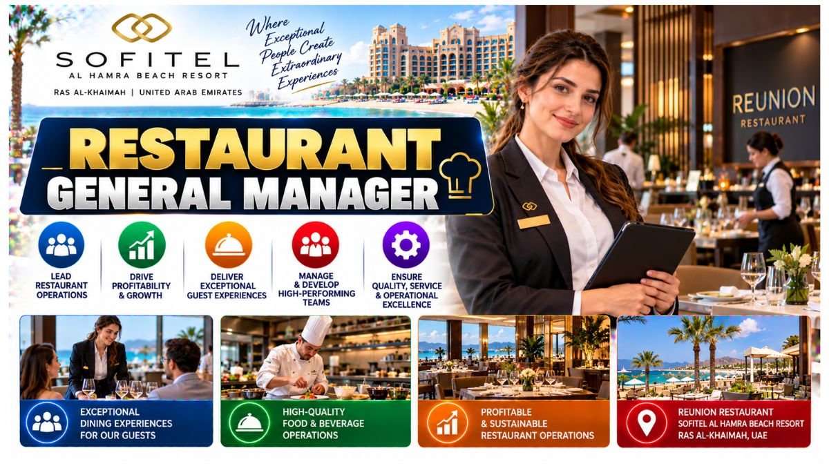 Restaurant General Manager Jobs UAE 2026