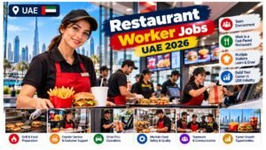 Restaurant Worker Jobs UAE 2026