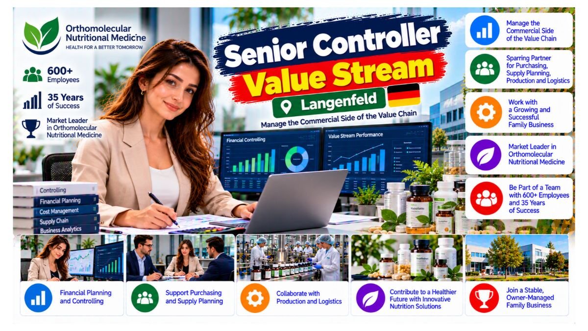 Senior Controller Value Stream Jobs Germany 2026