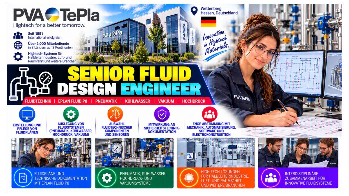 Senior Fluid Design Engineer Jobs Wettenberg Hesse Germany 2026