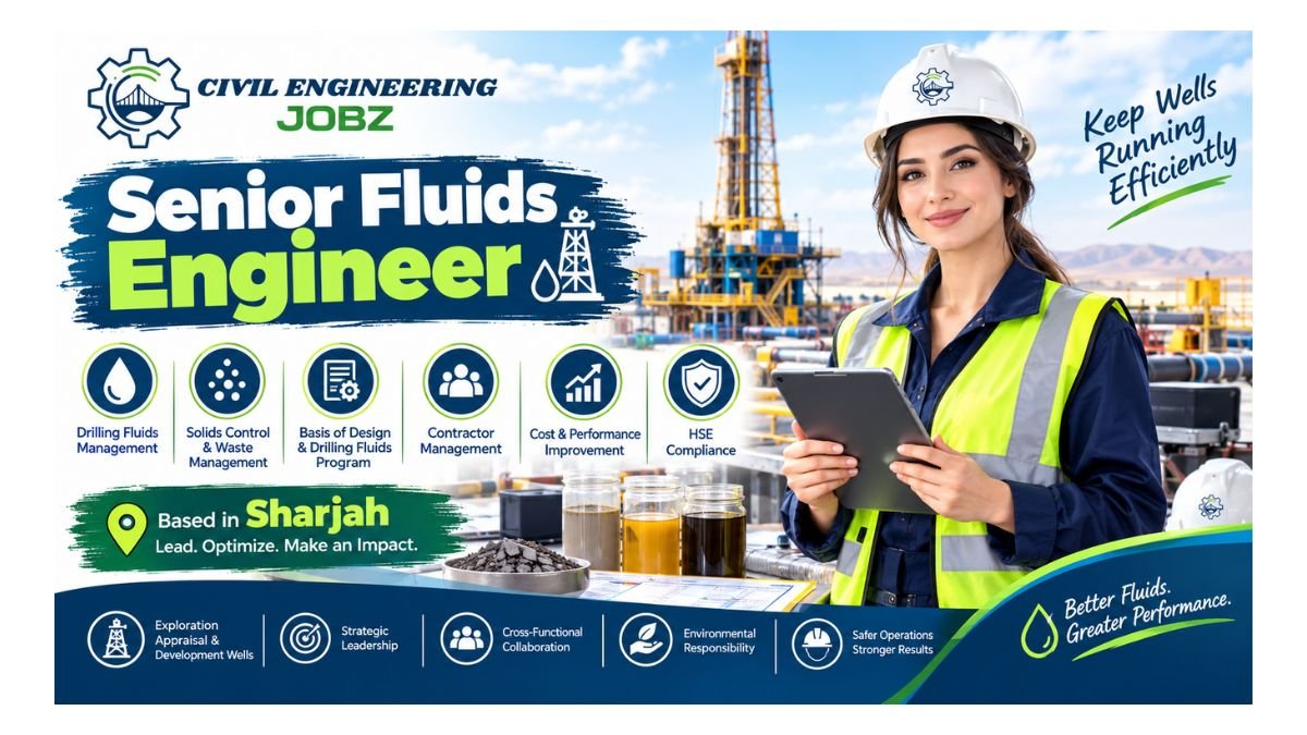 Senior Fluids Engineer Jobs Sharjah UAE 2026