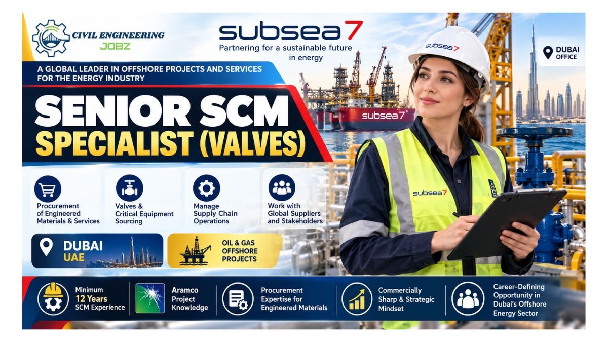 Senior SCM Specialist Jobs Dubai UAE 2026