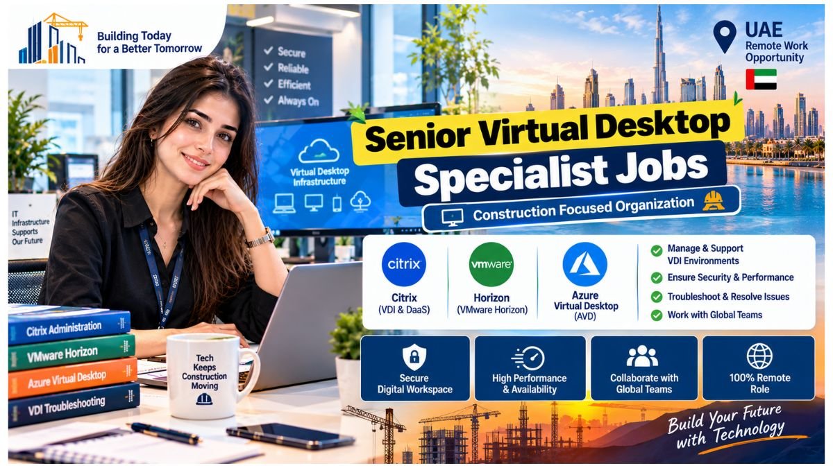 Senior Virtual Desktop Specialist Jobs UAE 2026