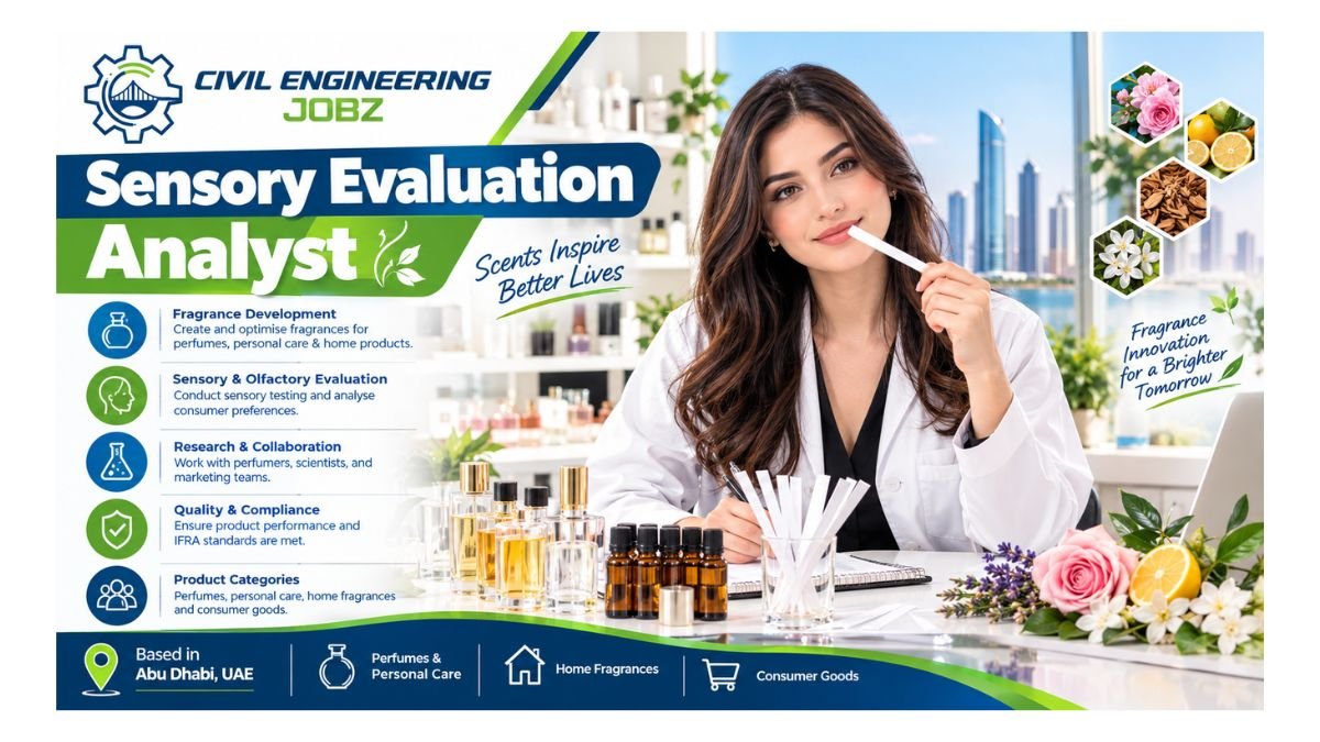 Sensory Evaluation Analyst Jobs Abu Dhabi UAE 2026