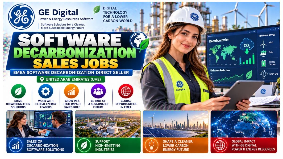 Software Decarbonization Sales Jobs UAE 2026