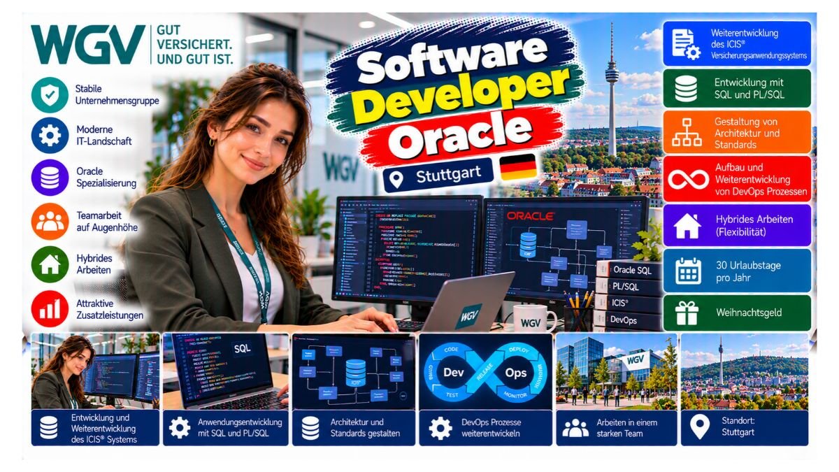 Software Developer Oracle Jobs Stuttgart Germany 2026