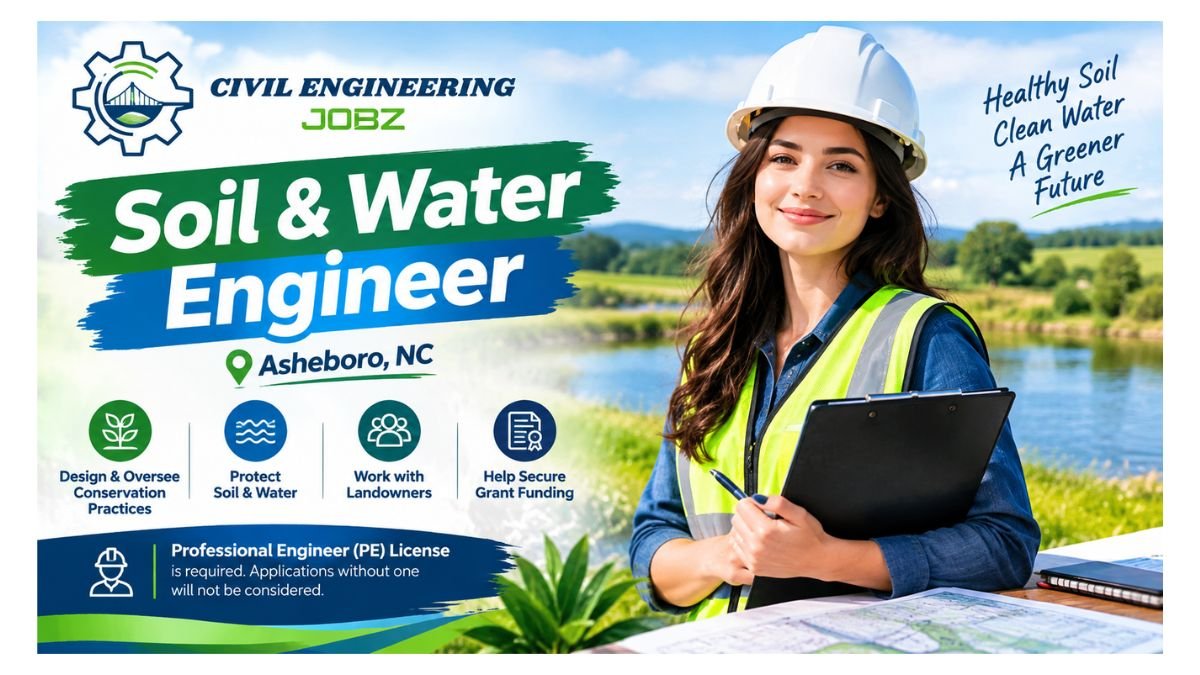 Soil & Water Engineer Jobs Asheboro NC 2026