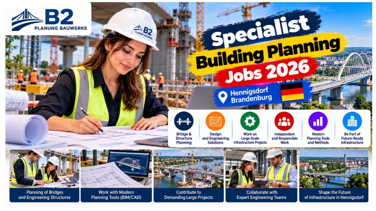 Specialist Building Planning Jobs Hennigsdorf Brandenburg 2026 