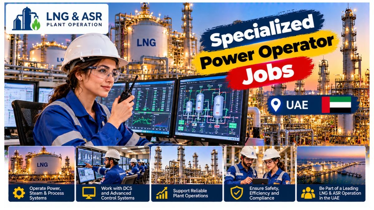 Specialized Power Operator Jobs UAE 2026