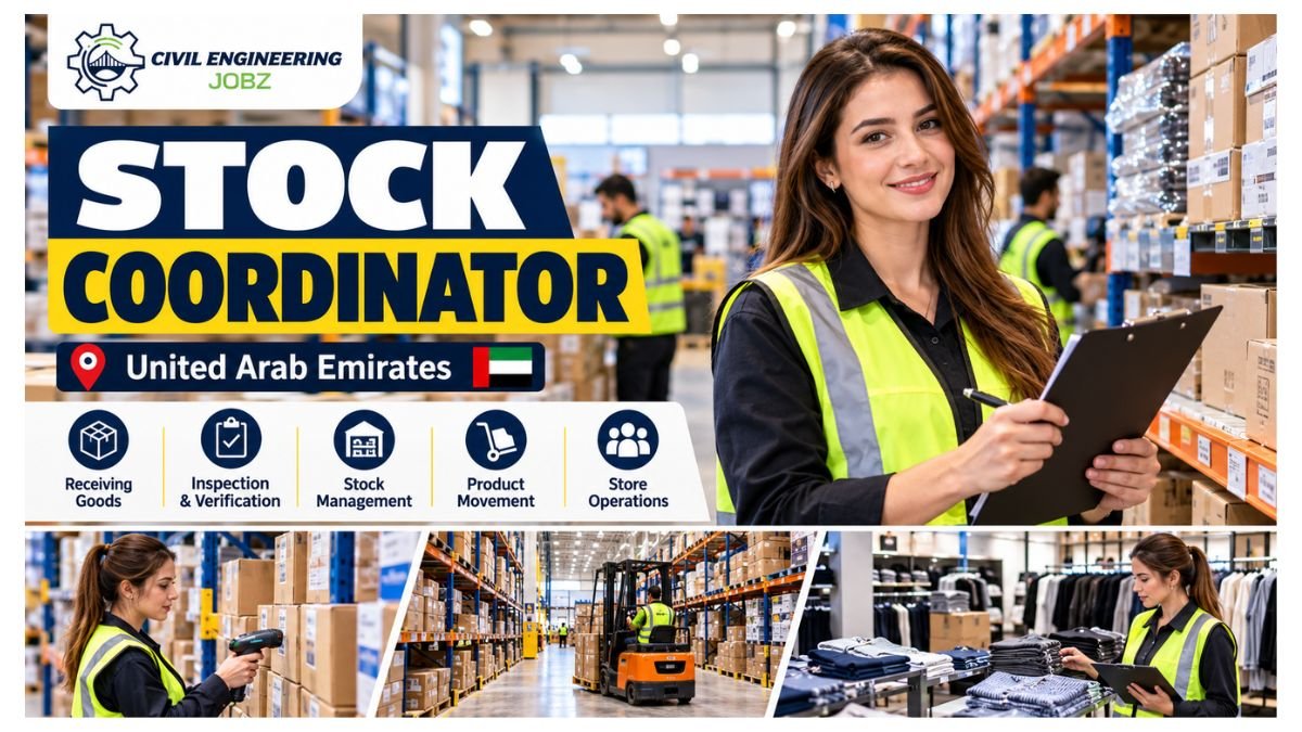 Stock Coordinator Jobs UAE 2026