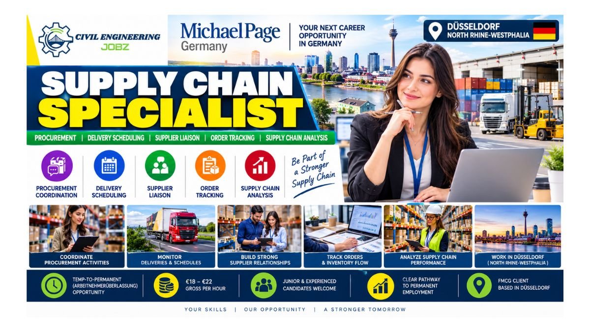 Supply Chain Specialist Jobs Düsseldorf Germany 2026