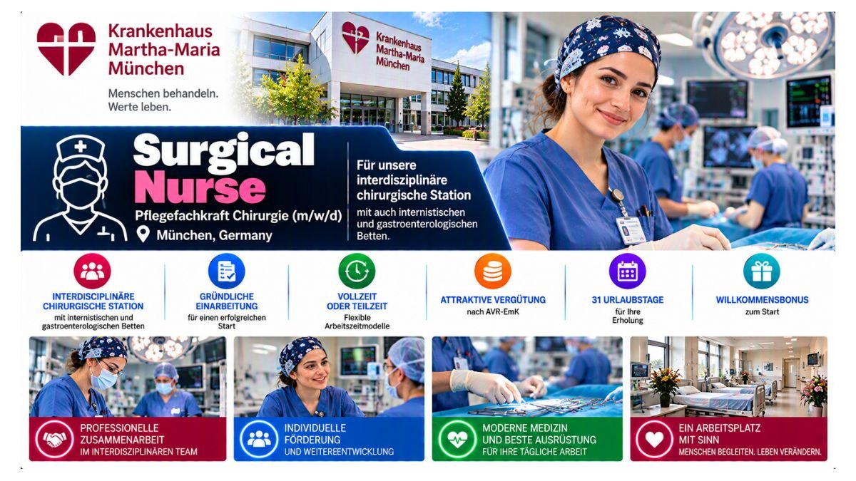 Surgical Nurse Jobs Munich 2026