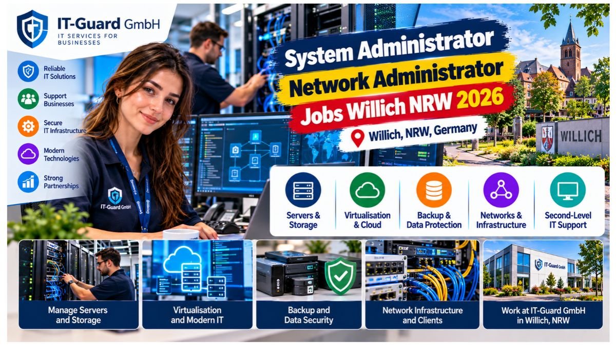 System Administrator Network Administrator Jobs Willich NRW 2026