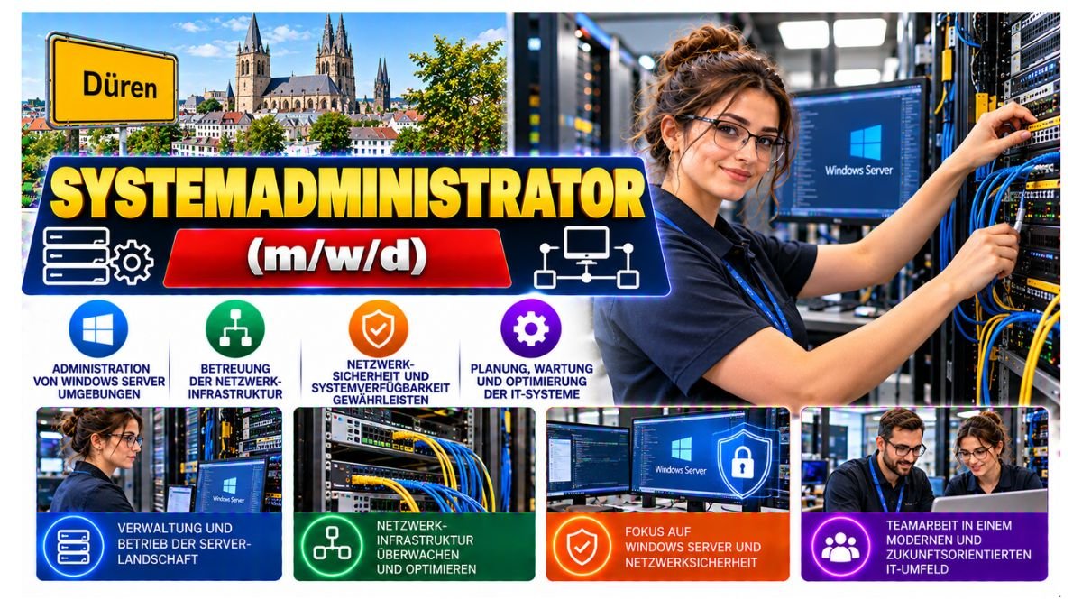 Systemadministrator Jobs Düren 2026