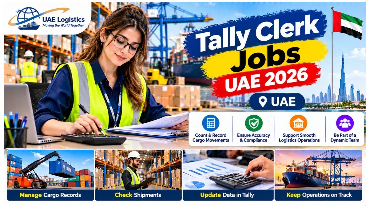 Tally Clerk Jobs UAE 2026