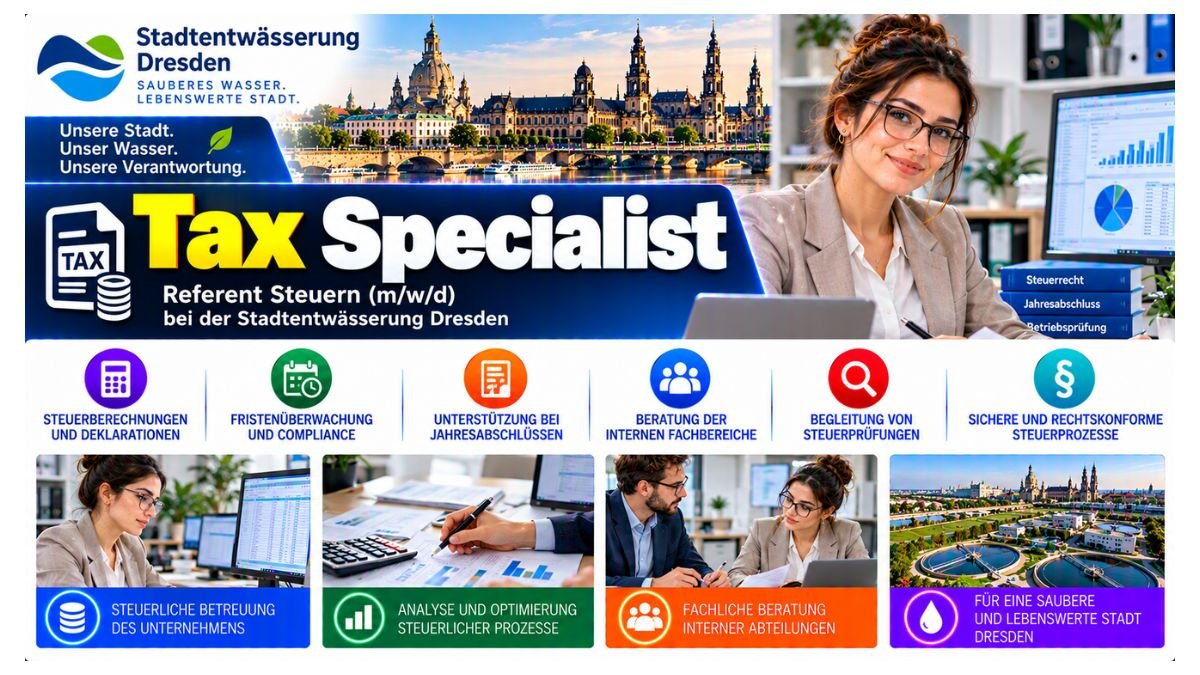 Tax Specialist Jobs Dresden Germany 2026
