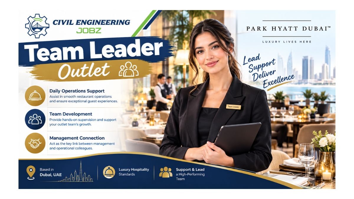 Team Leader Jobs Dubai 2026