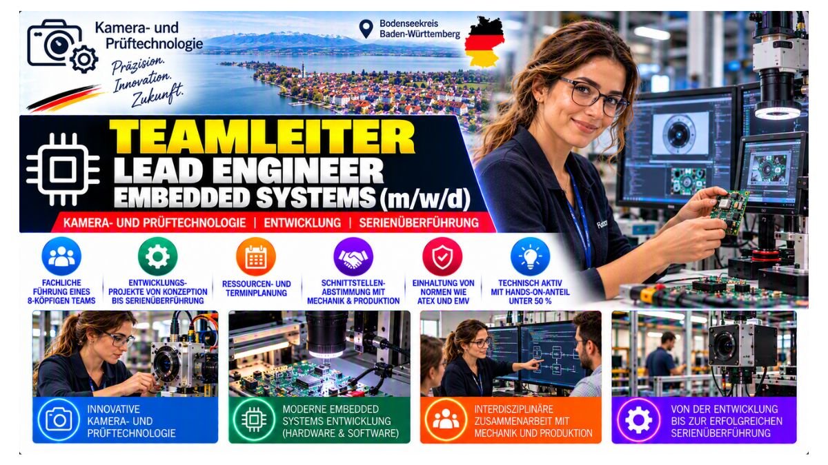 Teamleiter Lead Engineer Embedded Systems Jobs Germany 2026