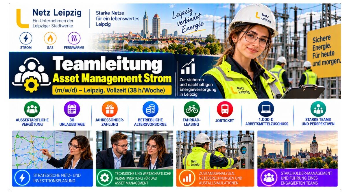 Teamleitung Asset Management Strom Jobs Germany 2026