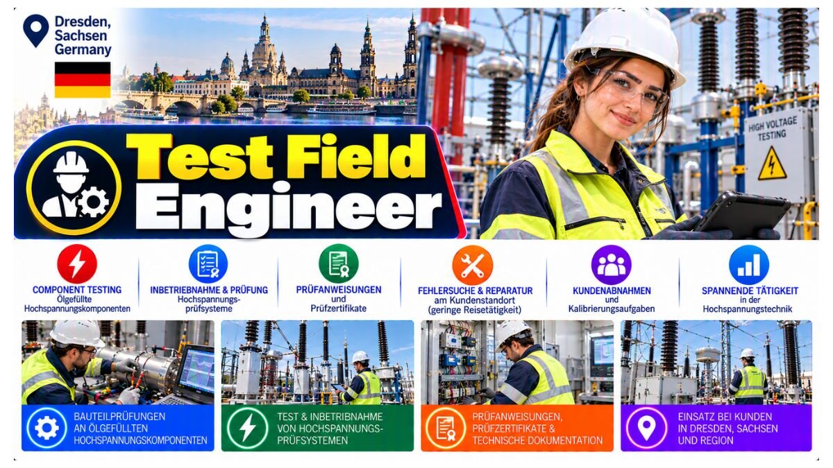 Test Field Engineer Jobs Dresden Saxony Germany 2026