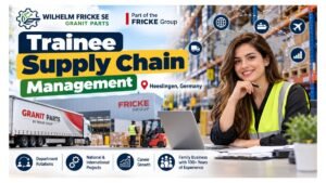 Trainee Supply Chain Management Jobs Germany 2026
