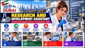 Research and Development Assistant Jobs Dubai UAE 2026