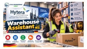 Warehouse Assistant Jobs North Rhine-Westphalia Germany 2026