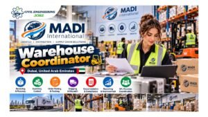 Warehouse Coordinator Jobs Dubai 2026