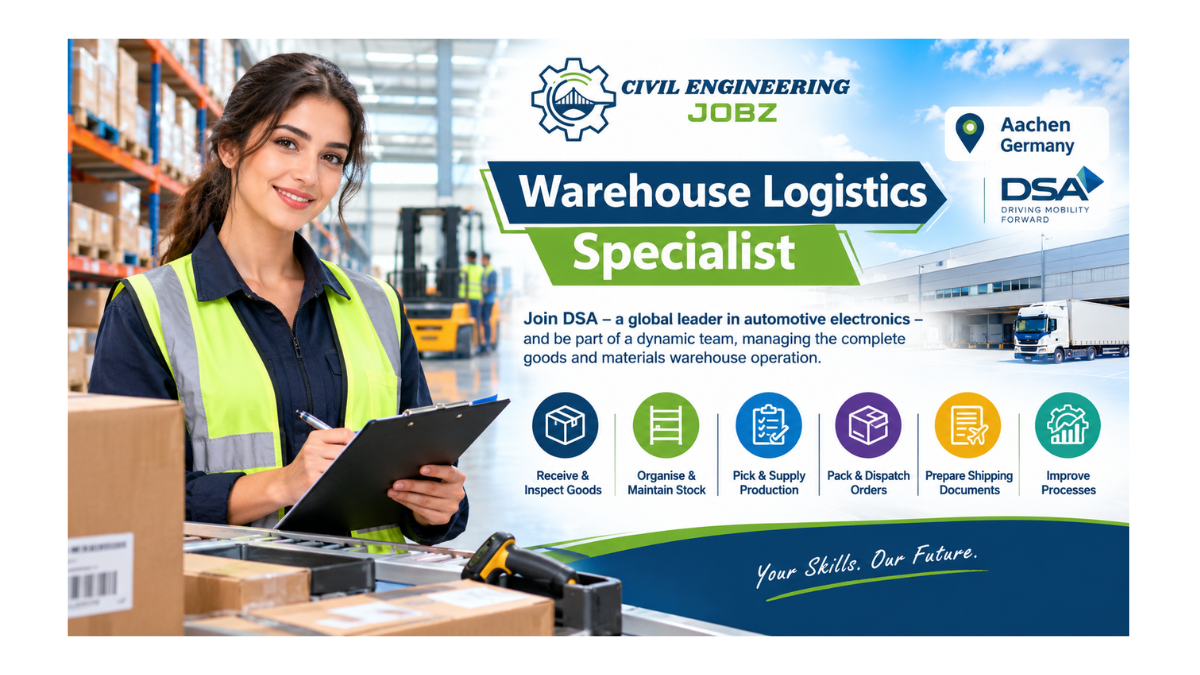 Warehouse Logistics Specialist Jobs Aachen Germany 2026 