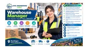 Warehouse Manager Jobs Reutlingen 2026