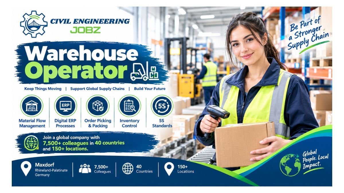 Warehouse Operator Jobs Maxdorf Germany 2026 