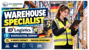 Warehouse Specialist Jobs Kaiserslautern Germany 2026 