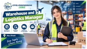 Warehouse and Logistics Manager Jobs Abu Dhabi 2026