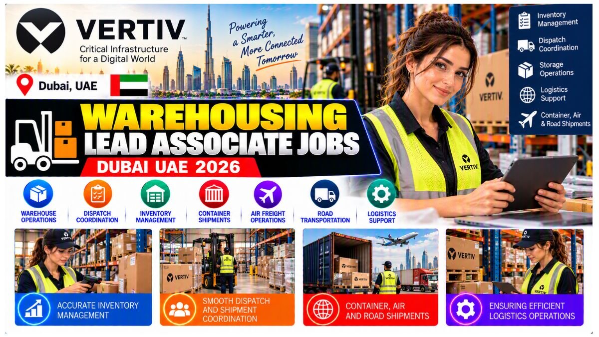 Warehousing Lead Associate Jobs Dubai UAE 2026